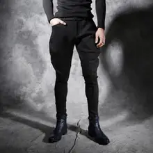 S-3XL! Лидер продаж; Новинка; мужская одежда; эластичные повседневные брюки; Индивидуальный легкий уход; конические штаны-шаровары; узкие брюки; костюмы певицы