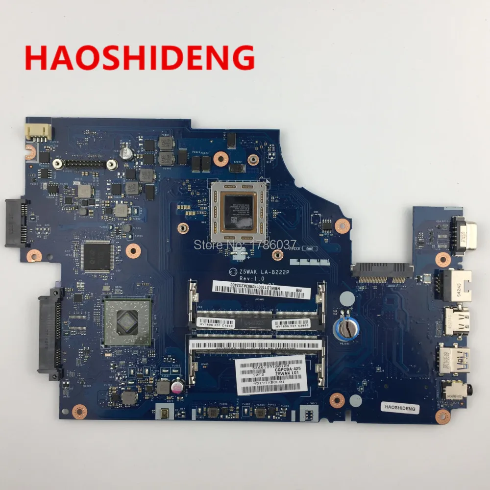 NBMLD11001 LA B222P For font b Acer b font E5 551 Motherboard with A8 7100 1