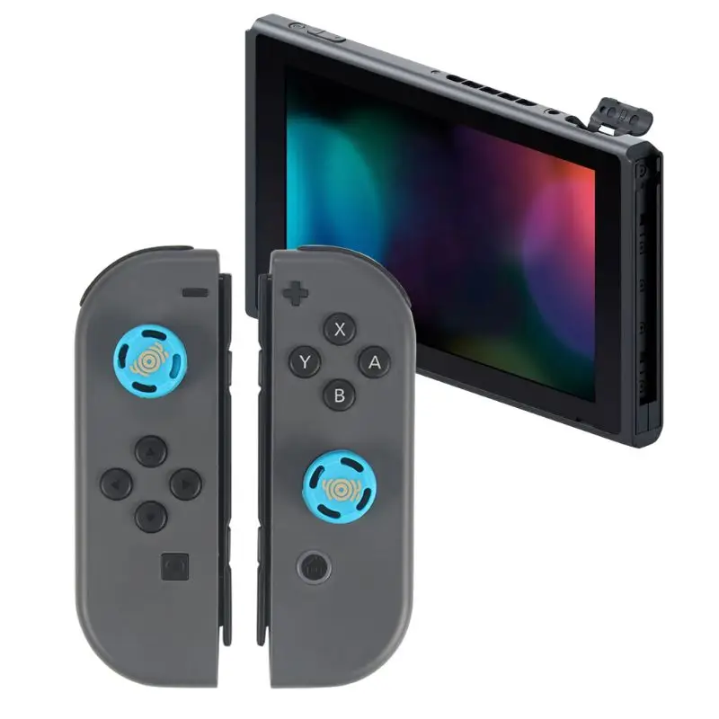 1 пара аналоговый стик Захваты крышки силикона JoyCon контроллер палочки для nintendo Switch NS