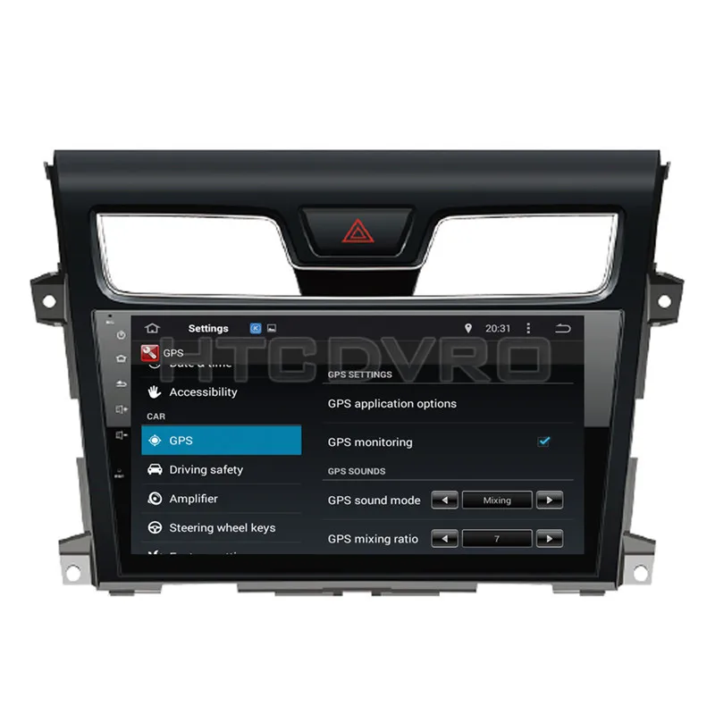 Clearance YMODVHT 10.1inch Octa Core 4GB+32GB Android 9.0 Car DVD Player for Nissan Teana 2013-  Radio Stereo GPS Navigation 5