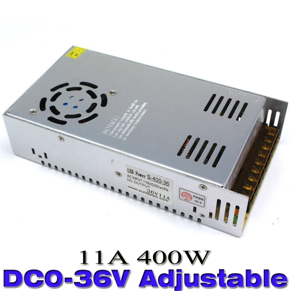 36VDC Output 110/220VAC Input LED Transformer Switching Power Supply Regulated 36VDC Output 110/220VAC Input LED Transformer Switching Power Supply Regulated