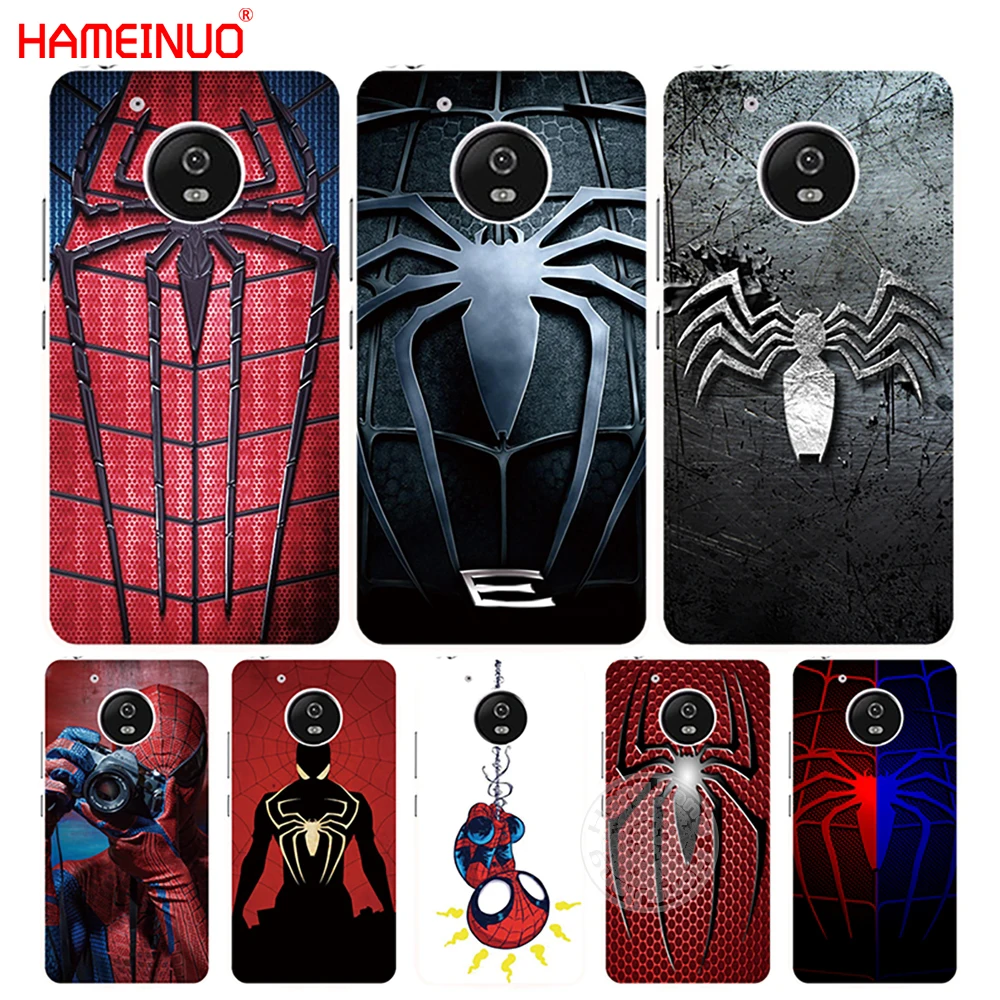

HAMEINUO spider man case cover for For Motorola moto G6 G5 G5S G4 PLAY PLUS ZUK Z2 pro