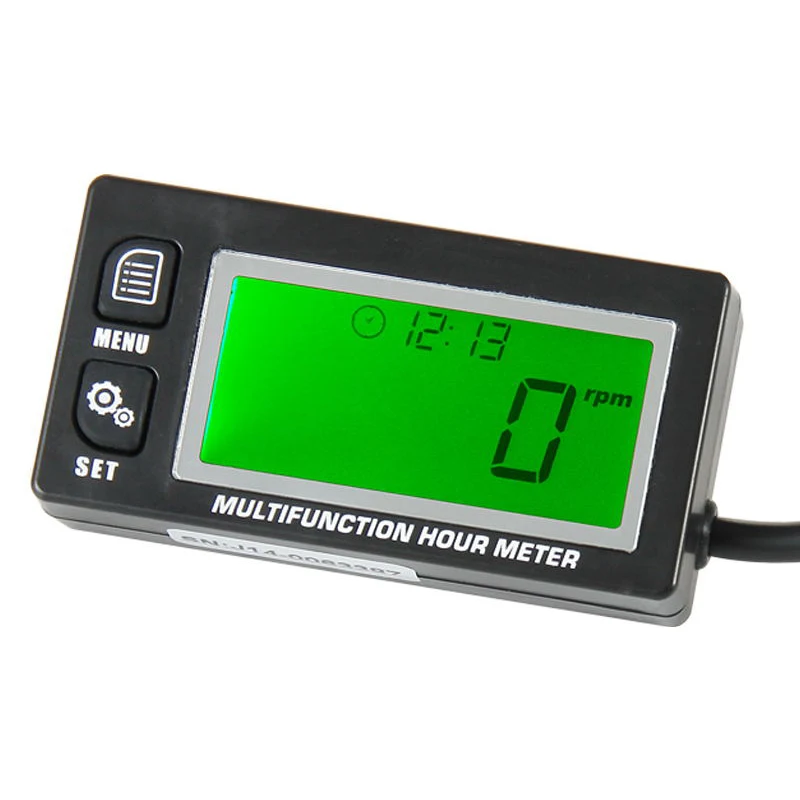 Free Shipping Inductive Temperature TEMP METER Thermometer Tach/Hour