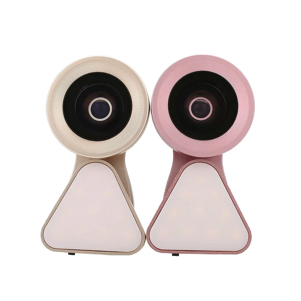 imágenes para Universal 3in1 luz de relleno led lámpara de flash anular selflife selfie gran Angular 15X Clip En La Lente Macro Para Móviles Inteligentes teléfono imágenes para Universal 3in1 luz de relleno led lámpara de flash anular selflife selfie gran Angular 15X Clip En La Lente Macro Para Móviles Inteligentes teléfono