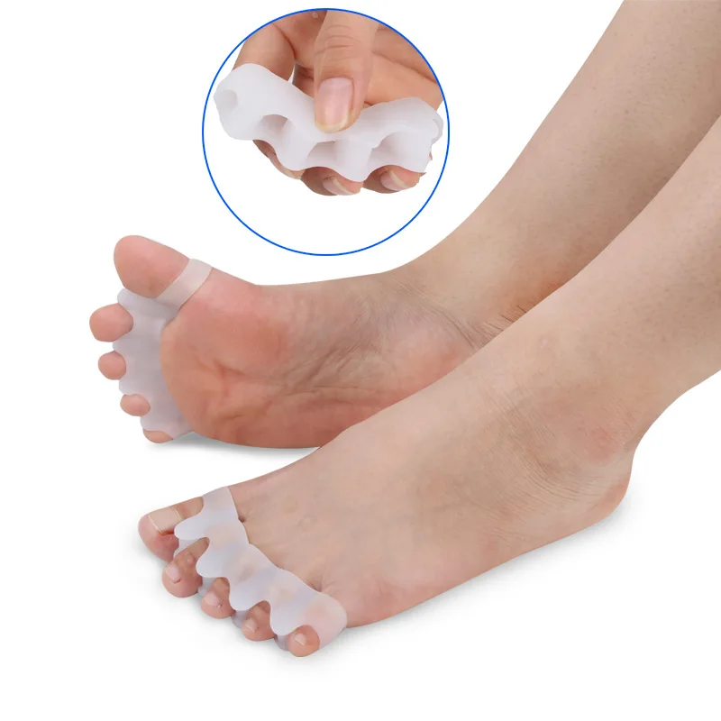 1pair Silicone Gel Toe Pads High heel shock absorption anti Slip