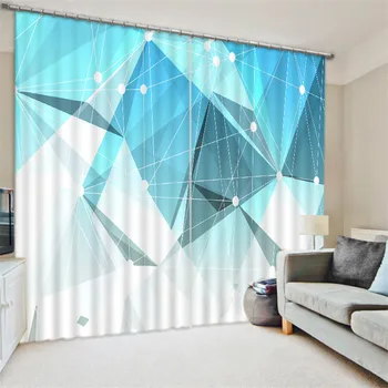 

Luxury 3D Curtains Drapes for Living Room Office Hotel Home Wall Tapestry Can be Customed