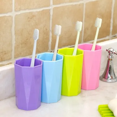 BF040 Simple creative Gargle cup candy color octag...