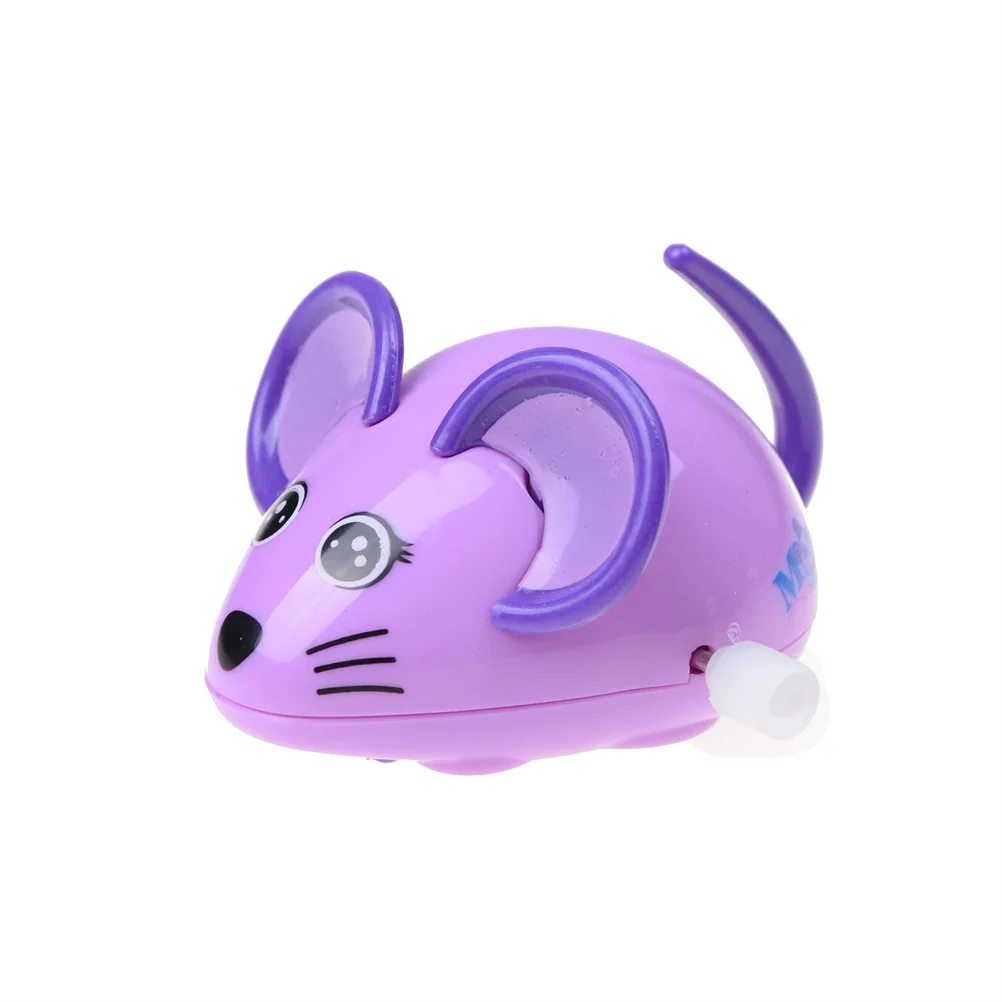 Cute Mouse Toy For Children Kids Funny Lovely Rat Cartoon Animal Wind Up Clockwork Design Toys
