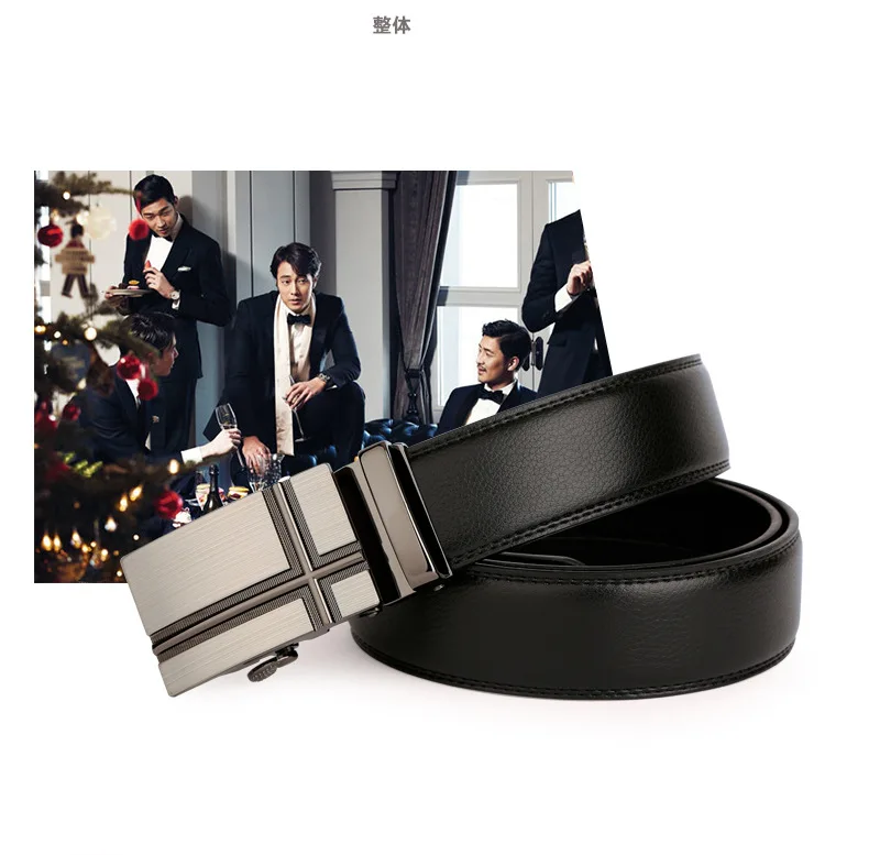 formal belt for men Famous Brand Belt New Male Designer Automatic Buckle Cowhide Leather men belt Luxury belts for men Ceinture Homme tiger belt