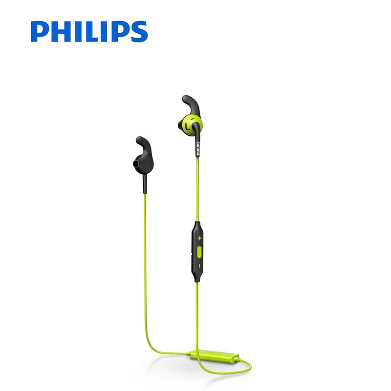 Philips SHQ6500 Оригинальные Bluetooth наушники-вкладыши беспроводные наушники спортивные водонепроницаемые наушники с микрофоном Функция шумоподавления - Цвет: Green