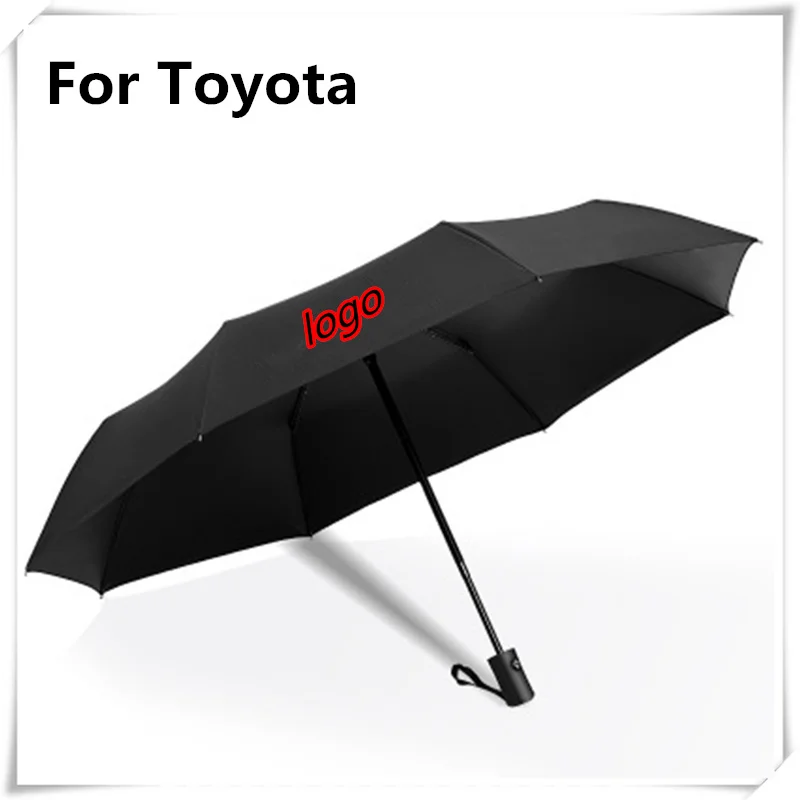 

Fully Automatic Folding Umbrella Rain Sunshade Quality Windproof For Toyota Corolla Camry C-HR Yaris Prado 100 125 150 Rav4