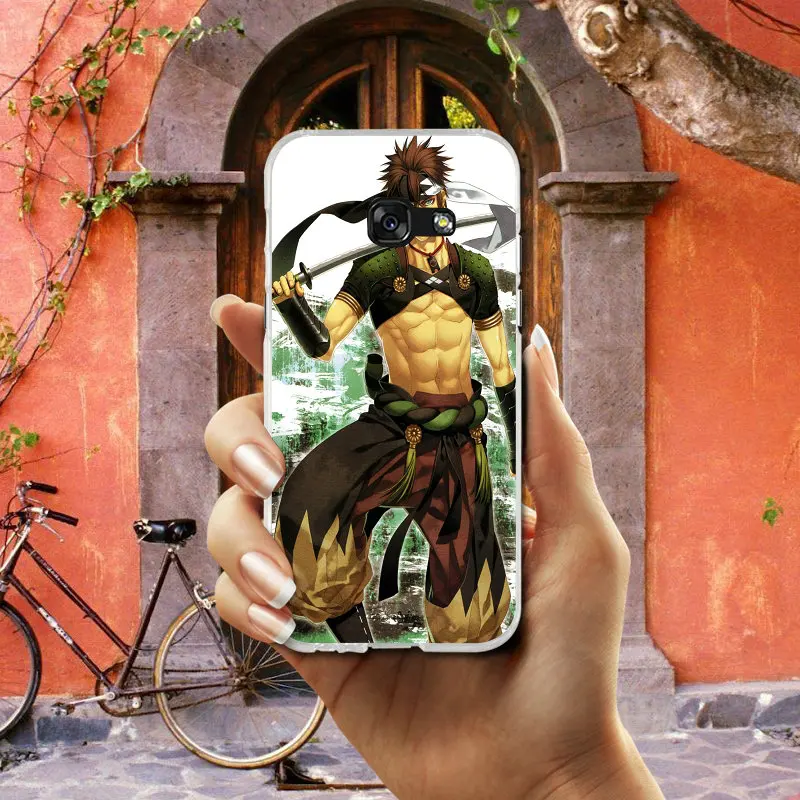 Мобильный телефон Hakuouki Shinsengumi Kitan чехол для Samsung Galaxy S2 S3 S4 S5 Mini S6 S7 S8 S9 S10 Lite Edge Plus Note 4