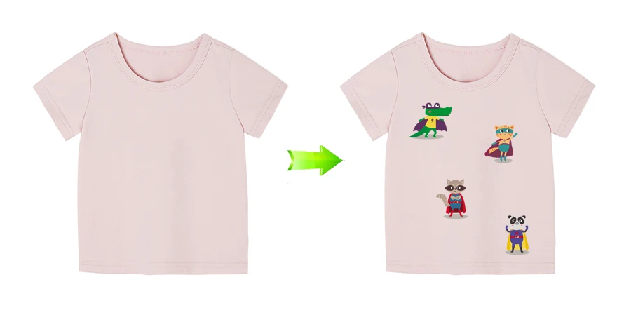 Cartoon Rabbit Sticker On Clothes Creative Cat Panada For Kids Washable Stickers Decoration DIY Tactical Patch DIY Accessories _01 (5)
