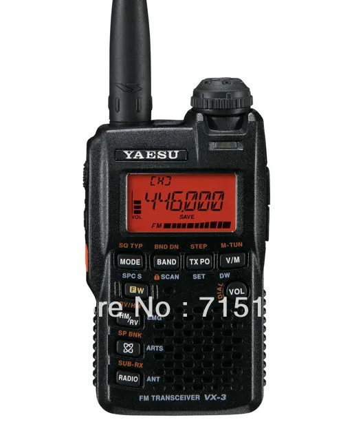 Yaesu VX-3R радио ультра-компактный Двухдиапазонный портативный fm-приемопередатчик/двухстороннее радио/Yaesu, рация interphone