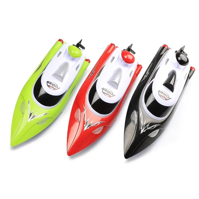 HJ806 RC قارب سباق 2.4 جيجا هرتز 4 قناة 35 كيلومتر/الساعة سباق التحكم عن بعد قارب لعبة هدية طبقة مزدوجة للماء HJ806 RC قارب سباق 2.4 جيجا هرتز 4 قناة 35 كيلومتر/الساعة سباق التحكم عن بعد قارب لعبة هدية طبقة مزدوجة للماء