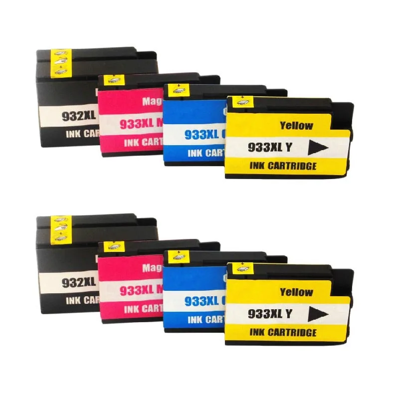 8PK для hp 932 XL 933 чернильный картридж Officejet 6100 6600 OfficeJet 7110 7610 Wideformat 6700 PremIum|ink cartridge|ink