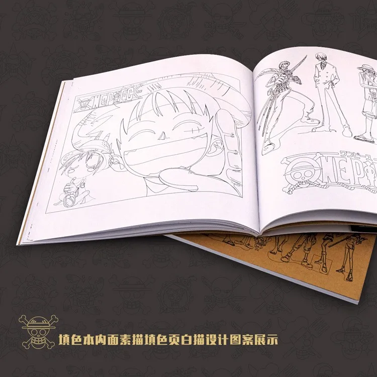 One Piece Coloring Book Secret Garden Style Coloring Book For Children Relieve Stress Kill Time Graffiti Painting Drawing Book One Piece Coloring Book Secret Garden Style Coloring Book For Children Relieve Stress Kill Time Graffiti Painting Drawing Book
