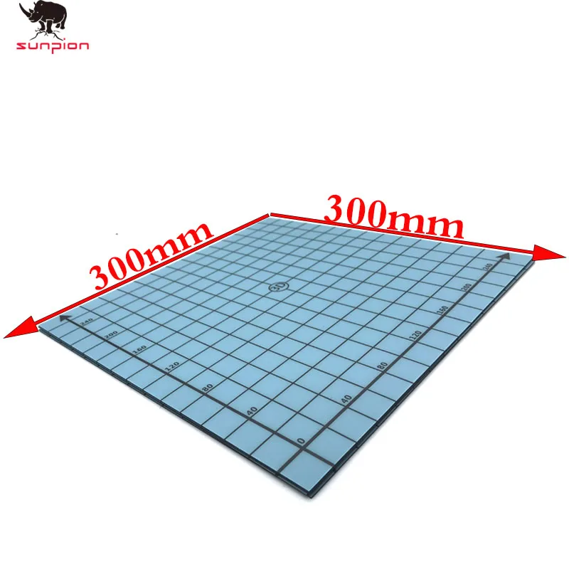 Impressa da Construção da Etiqueta da Coordenada do Quadrado Apropriada para a Creality 300*300mm-310*310mm da Fita da Cama da Cópia Placa Cr-10s - Imagem 2