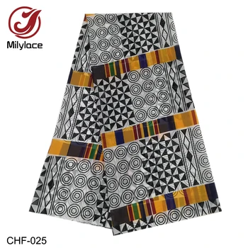 

African Chiffon Digital Printed Fabric Pattern Hot Selling African Wax Prints Chiffon Fabric for Summer Dresses CHF-025-028