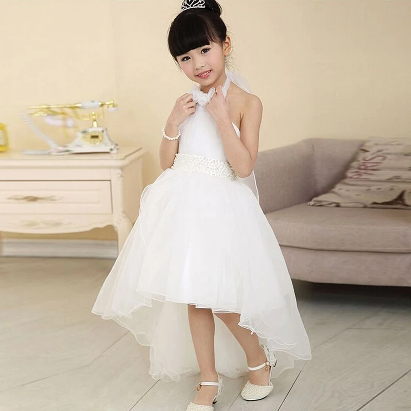 3 10Y White Tulle Tutu Girls Dresses for Party and Wedding Princess ...