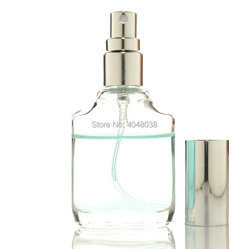 Perfume Refillable Bottle 12ML Spray Pump Bottle Aluminum Nozzle Transparent Glass Aroma Vial Cosmetic Container Travel Atomizer (3)