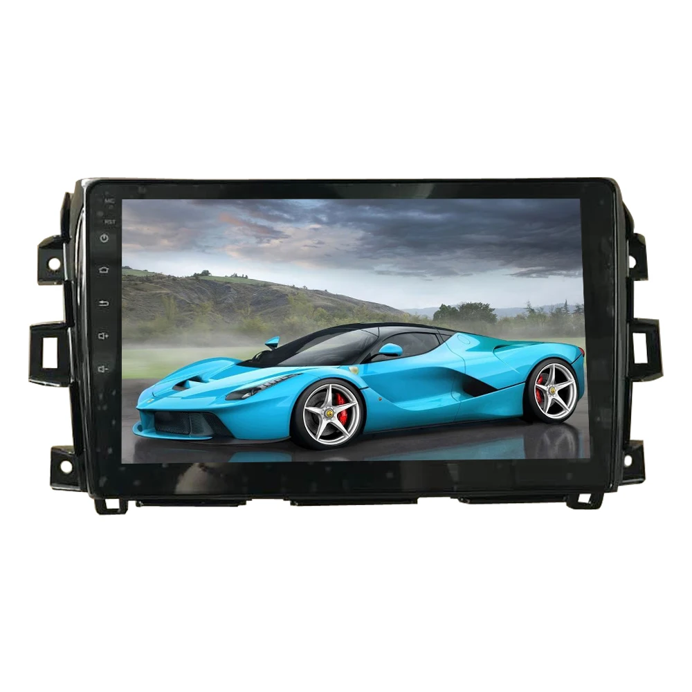 Best Sinosmart  Android 8.1 2Din IPS/QLED 2.5D screen car gps radio navigation player for Nissan Navara Murano Kicks 2011-2019 3