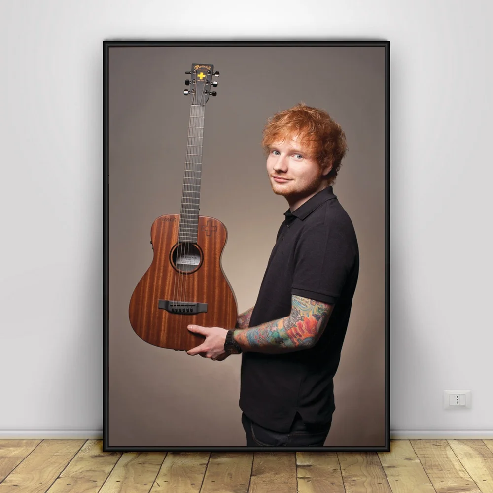 Edward Christopher Sheeran Art Silk Poster Home Decor 12x18 24x36inch Edward Christopher Sheeran Art Silk Poster Home Decor 12x18 24x36inch