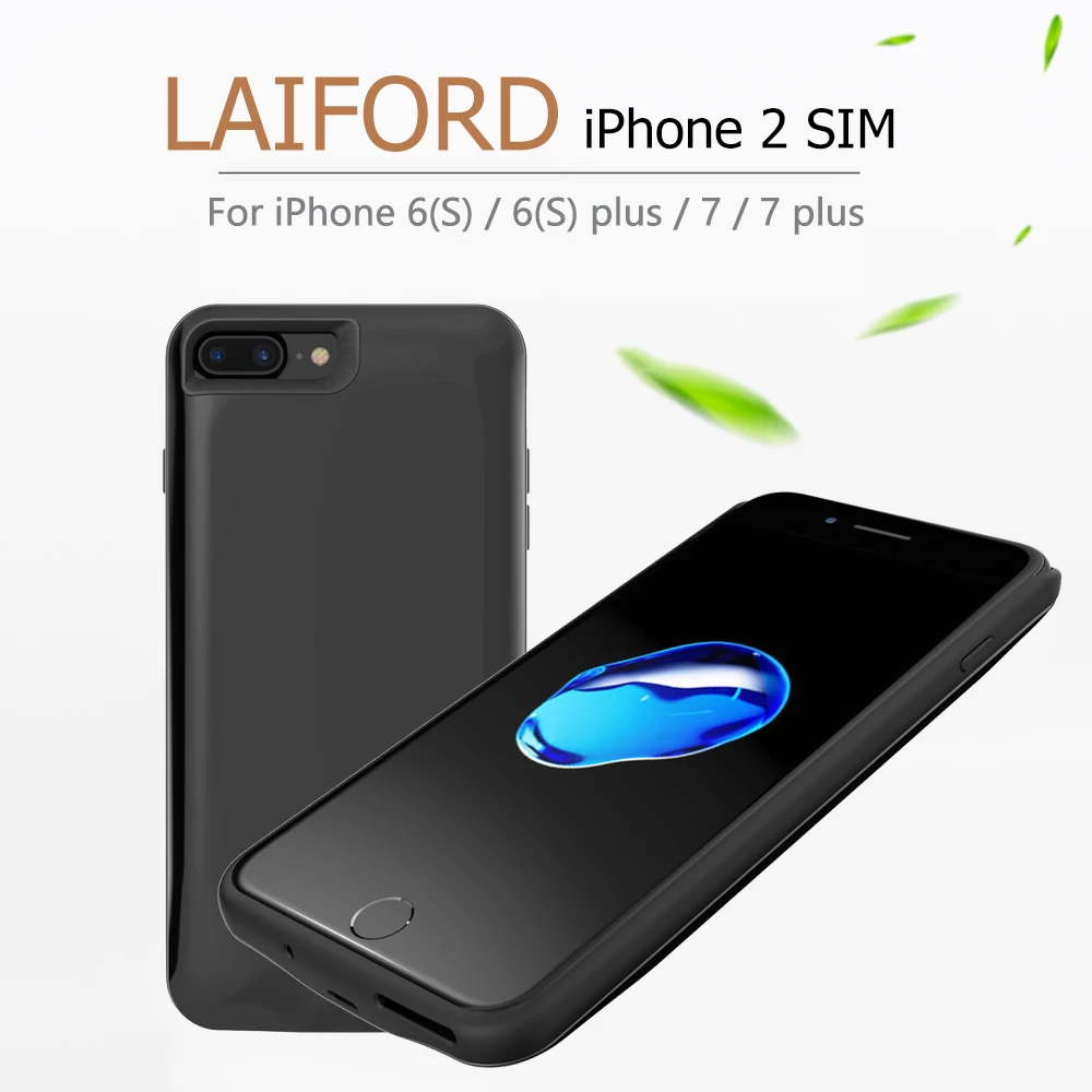 LAIFORD Две сим карты двойной режим ожидания Чехлы для iPhone6/6plus Чехол мобильного