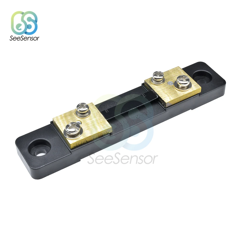 

10A 20A 30A 50A 75mV External Shunt FL-2 Current Meter Shunt Resistors For Digital Ammeter Amp Meter