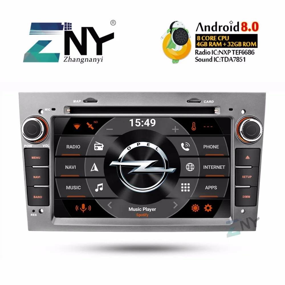 

7" IPS Android 9.0 Car DVD 2Din Autoradio For Opel Vauxhall Astra Corsa Vivaro Antara Zafira Meriva Vectra GPS Navigation 4+32GB