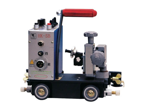 US $666.78 Automatic Welding Car Automatic Fillet Welding Car Fillet Welding Machine 24V Drive Motor Wire Cutting Line Welding Tools HK5B