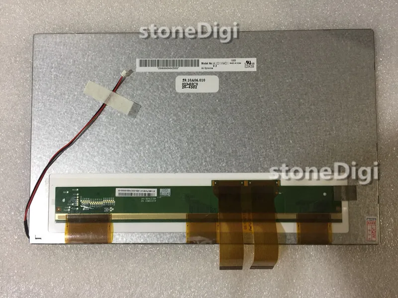 오리지널 10.1 인치 TFT LCD 패널 LCD 디스플레이 화면, A101VW01..