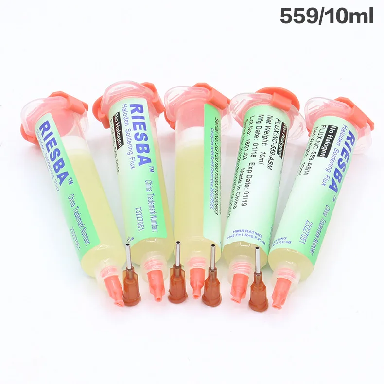

RIESBA NC-559-ASM 10ml solder paste Lead-free environmentally friendly no-clean solder paste Solder paste Flux