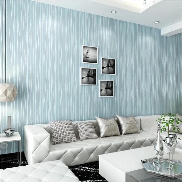 Modern Fashion Striped Wallpaper Luxury Living Room Silver Grey Tv Backdrop  Wallpapers Roll Pink White Stripes Wall Paper Ze002 - Wallpapers -  AliExpress
