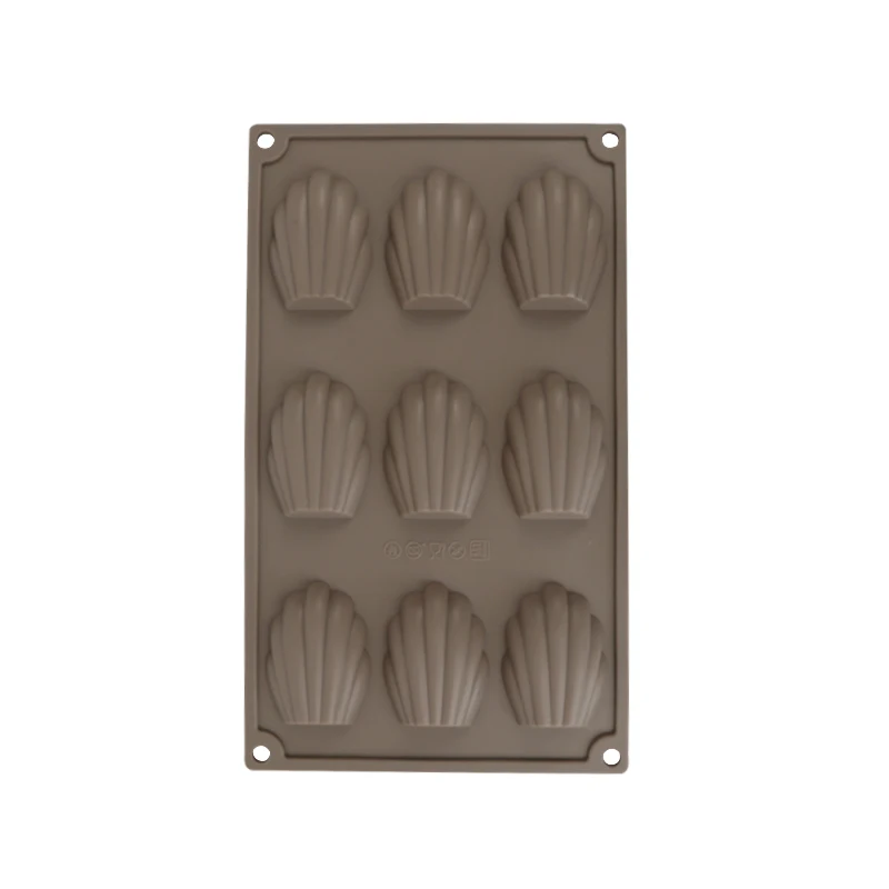 Buy ULKNN 9 Shell Christmas Madeleine Molds Mode Jelly