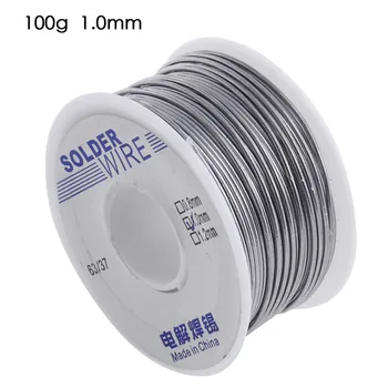 

1mm Rosin Core Solder 63/37 Tin Lead Line Flux Soldering Welding Iron Wire 100g