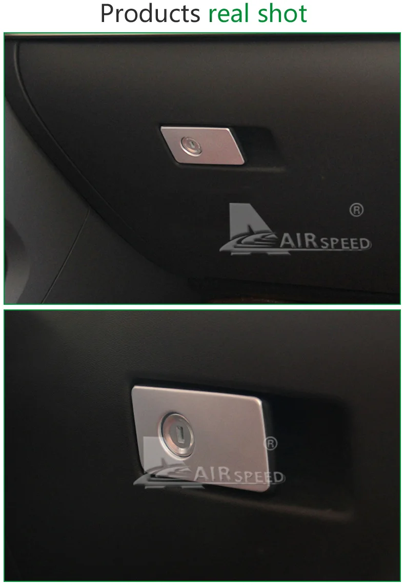  Volvo XC60 S60 V60 S80 Car Interior Stickers Copilot Glovebox Keyhole Decorative Covers Trim Strips Car Styling (4)