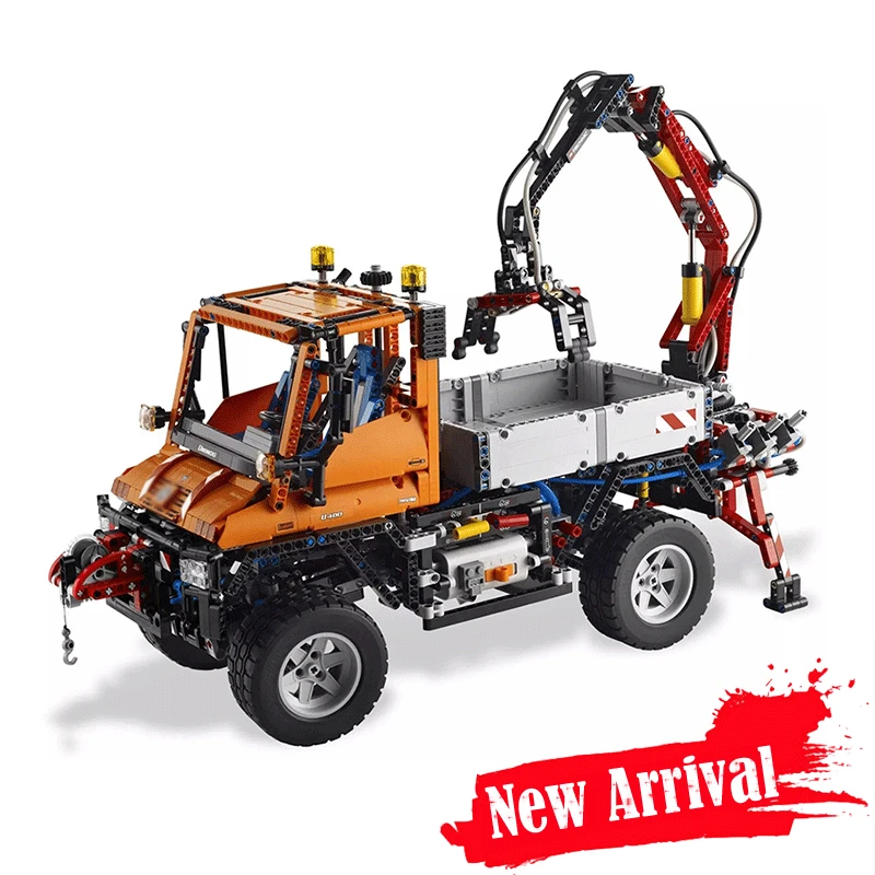 

LEPIN 20019 Unimog U 400 Technic Model Building Blocks Bricks Toys DIY For Kids Model 2088PCS Compatible with legoINGly 8110