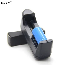 E-XY литиевая батарея зарядное устройство 18650 18350 16340 Аккумуляторная сухая литий-ионная батарея США ЕС настенное зарядное устройство для электронной сигареты комплект электронной сигареты мод