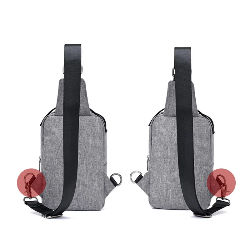 Men Women Backpack Anti Theft Teenager Canvas Chest Bag Large Casual USB Rechargeable Boy Single Shoulder Sac A Dos Homme BP0223 (5)