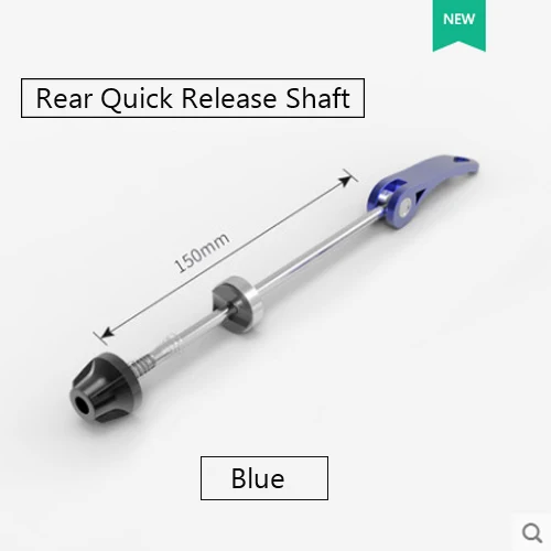 Ступица колеса быстрый выпуск QR передний задний осевой стержень велосипедные шампуры Сверхлегкий эксцентрики для MTB дорожный велосипед - Цвет: blue-R