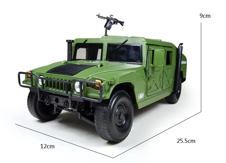 Высокое качество 1:18 военная модель из сплава, литые под давлением игрушки, металлический Humvee, высококлассная модель, Военная коллекция, Hummer автомобиль