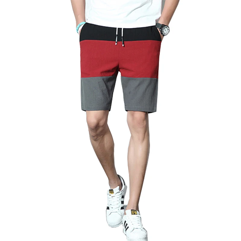 Legible Summer Short Pants Men Beach Shorts Male Casual Short Patchwork men's Clothing Men Shorts Pants 4XL