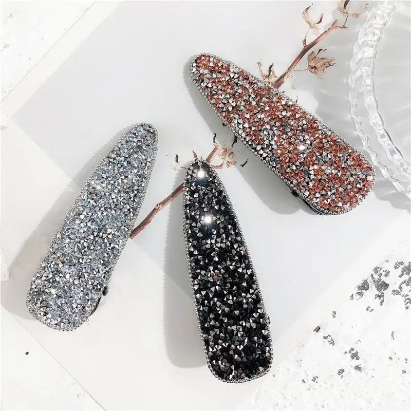 

Shinning Crystal Hair Clip Hair Jewelry Accessories Pins For Women Cute Gifts