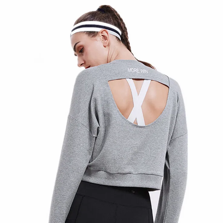 

Women Long Sleeve Sweatshirts Breathable Mesh Fabrics Hooded Sport Tanks Jerseys Soft Running Shirts Yoga Top Workout Ouffit