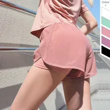 Женские летние шорты для спортзала, йоги, леггинсы, женские сетчатые Дышащие Короткие Леггинсы для девушек, для бега, спорта, фитнеса, одежда