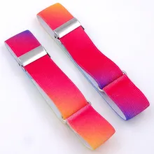 2 шт./компл. 2,5 см Ширина человек с коротким рукавом и юбкой-держатель Регулируемая повязка на руку эластичная повязка на руку во время аксессуары муфта для рук Arm с подтяжками