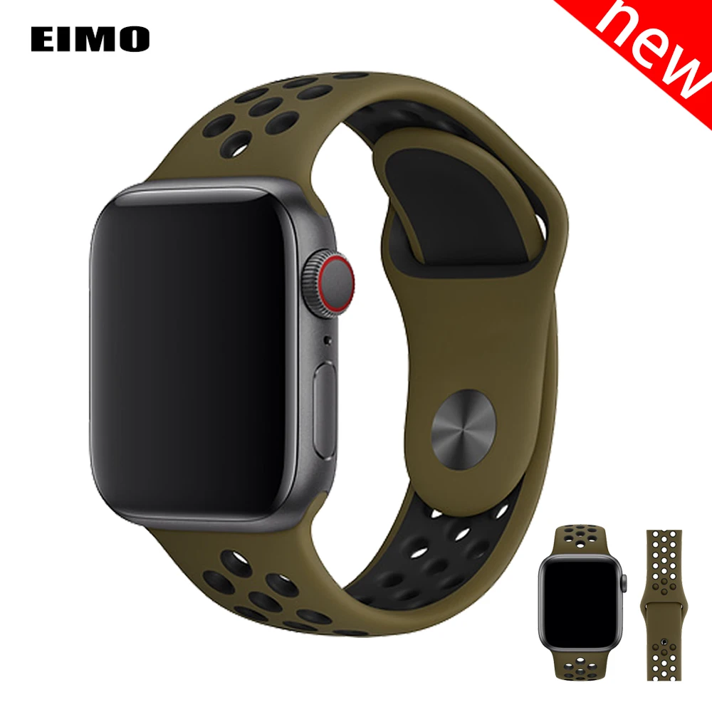 Strap For Apple Watch band 4 44mm 40mm iwatch band 3 42mm 38mm pulseira correa Sport silicone bracelet watch Accessories Strap For Apple Watch band 4 44mm 40mm iwatch band 3 42mm 38mm pulseira correa Sport silicone bracelet watch Accessories