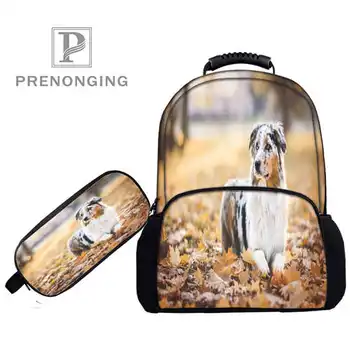 

Custom 17inch australian_Backpacks Pen Bags 3D Printing School Women Men Travel Bags Boys Girls Book Computers Bag#1031-4-49