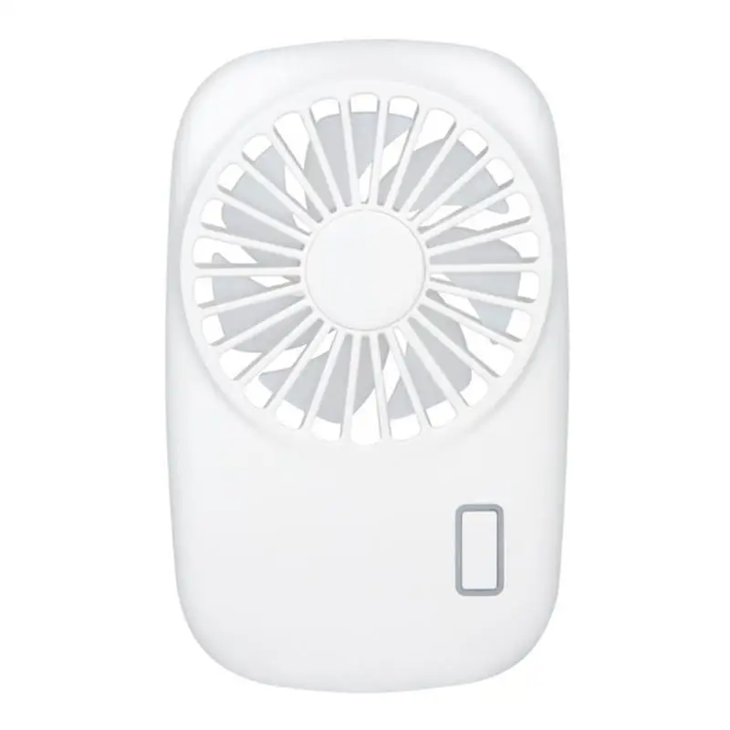 Цветной мини USB Перезаряжаемый вентилятор охлаждения воздуха в форме Камары Настольный вентилятор для путешествий дома студенческого общежития портативный настольный офисный вентилятор - Цвет: White